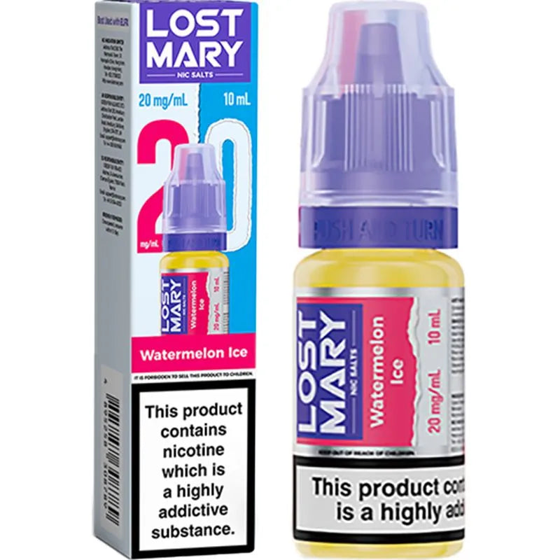 Watermelon Ice Lost Mary Nic Salts E-Liquid 10ml