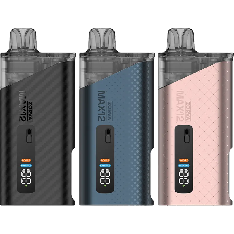 ZORVA Max 12 pod vape kit 12ml