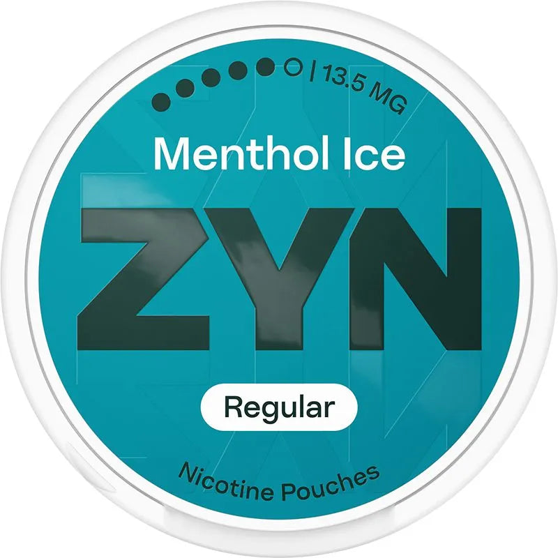 ZYN Menthol Ice Regular Nicotine Pouches 21 Pack