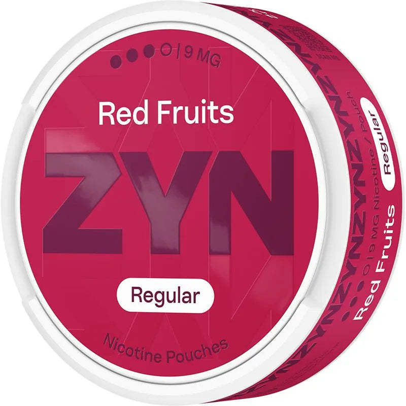 ZYN Red Fruits Regular Nicotine Pouches 21 Pack