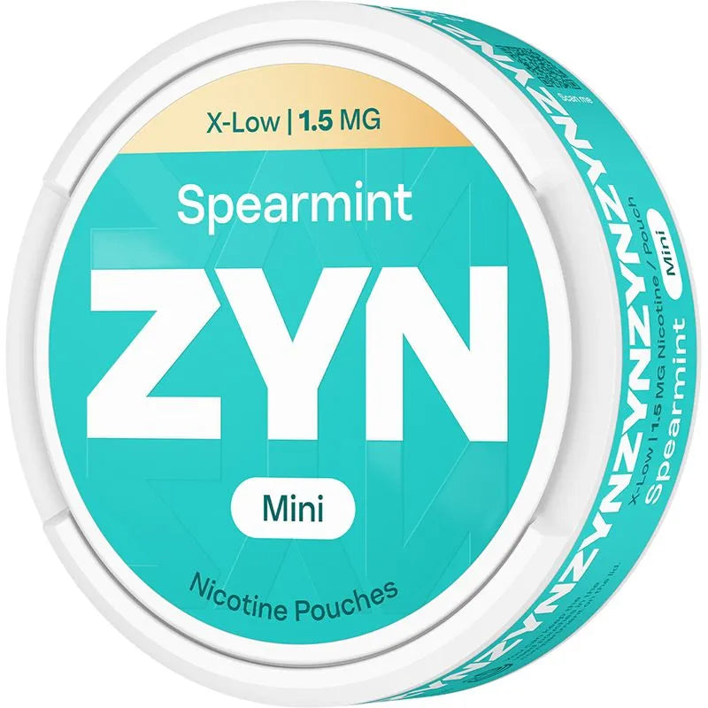ZYN Spearmint Mini Nicotine Pouches 20 Pack