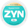 ZYN Spearmint Mini Nicotine Pouches 20 Pack