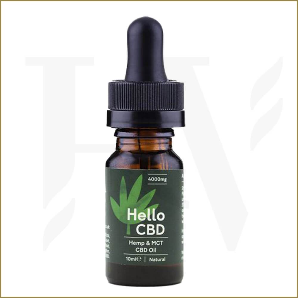 Hello CBD Hemp + MCT Oil Natural 10ml