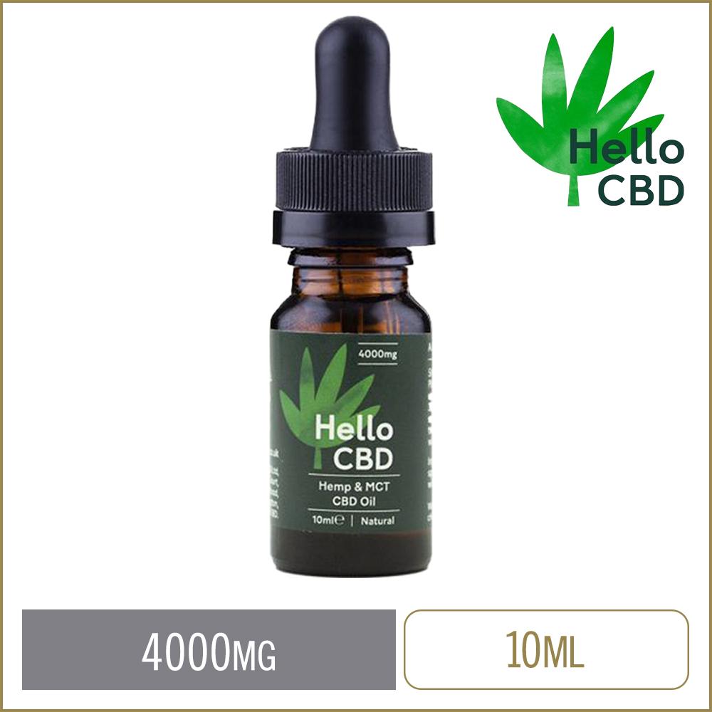 Hello CBD Hemp + MCT Oil Natural 10ml