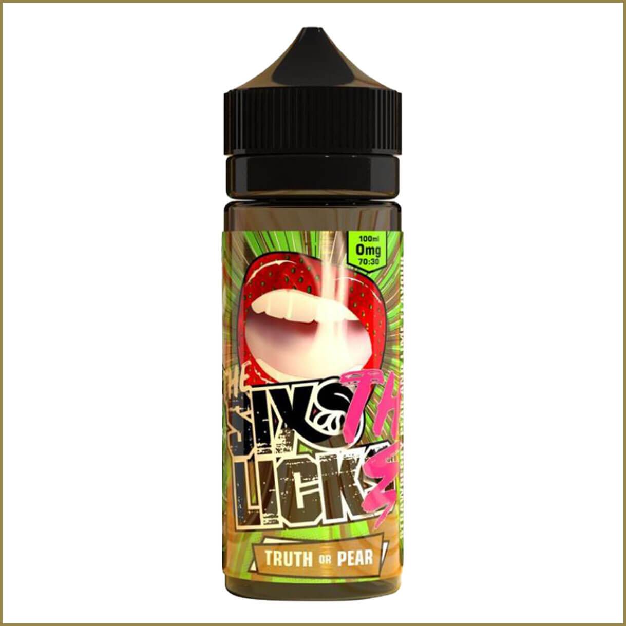 Six Licks Truth Or Pear 100ml