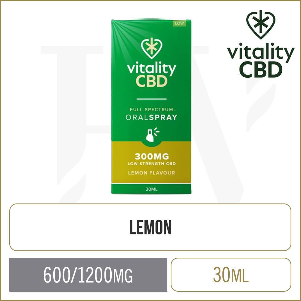 Vitality Lemon Full Spectrum Oral Spray 30ml