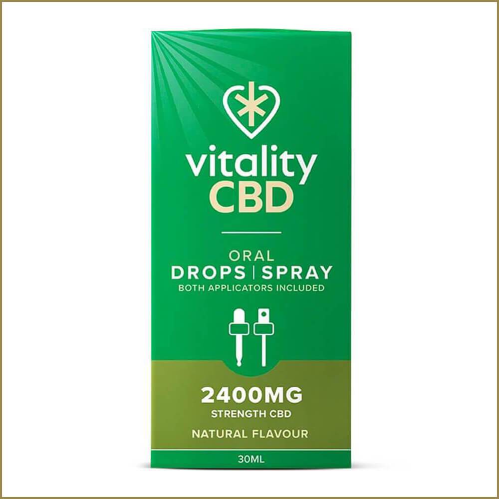 Vitality Natural Full Spectrum Dual Use Drops / Spray 30ml