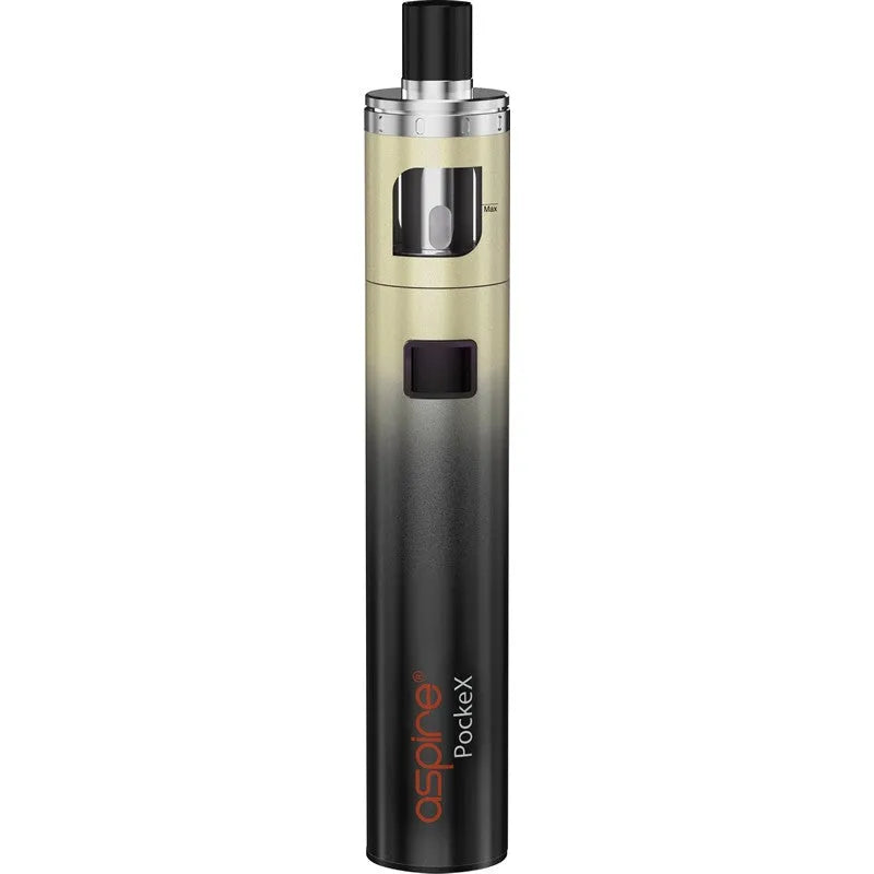 Aspire PockeX AIO anniversary edition kit gold gradient