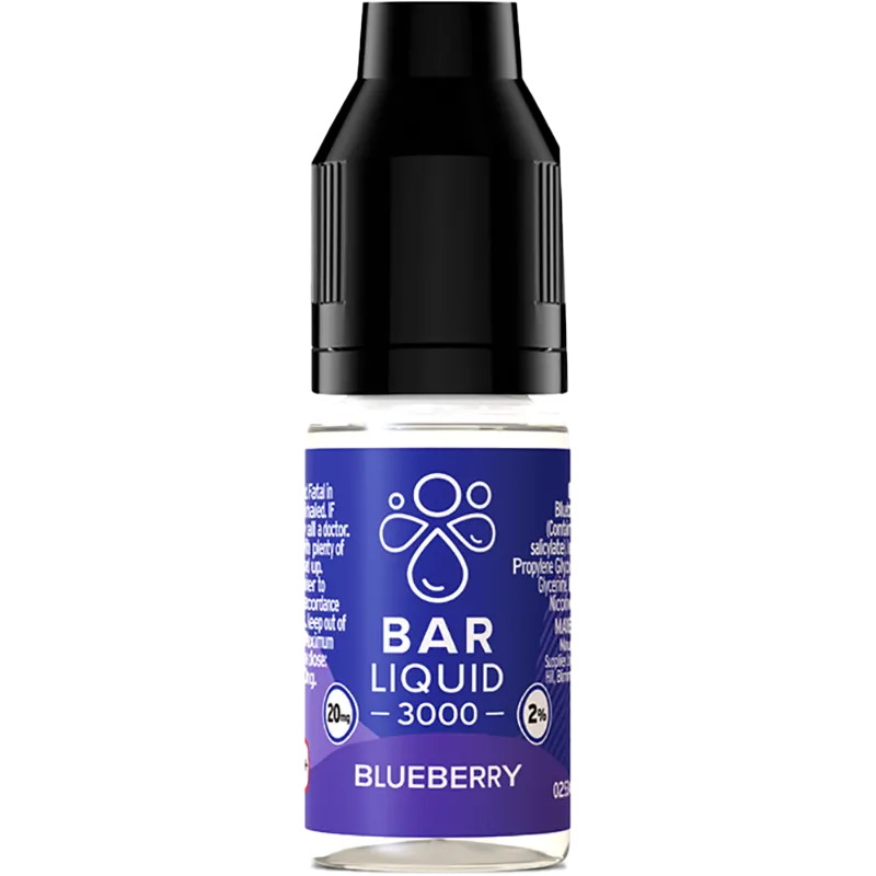 Bar Liquid 3000 Blueberry E-Liquid 10ml