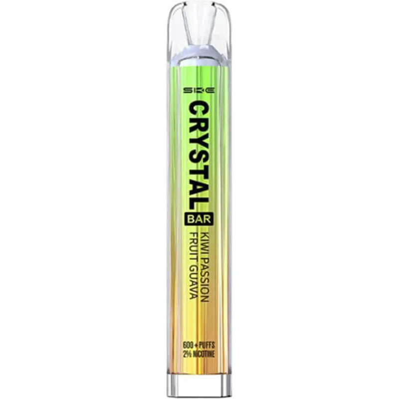 Crystal Bar Kiwi Passion Fruit Guava Disposable Vape