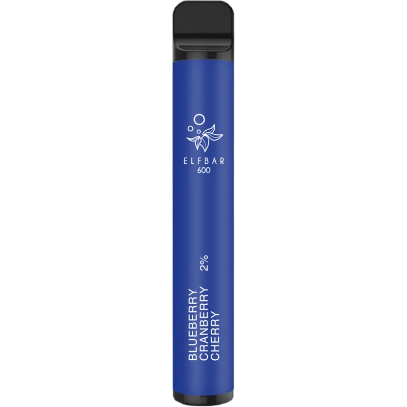 Elf Bar 600 Blueberry Cranberry Cherry Disposable Vape