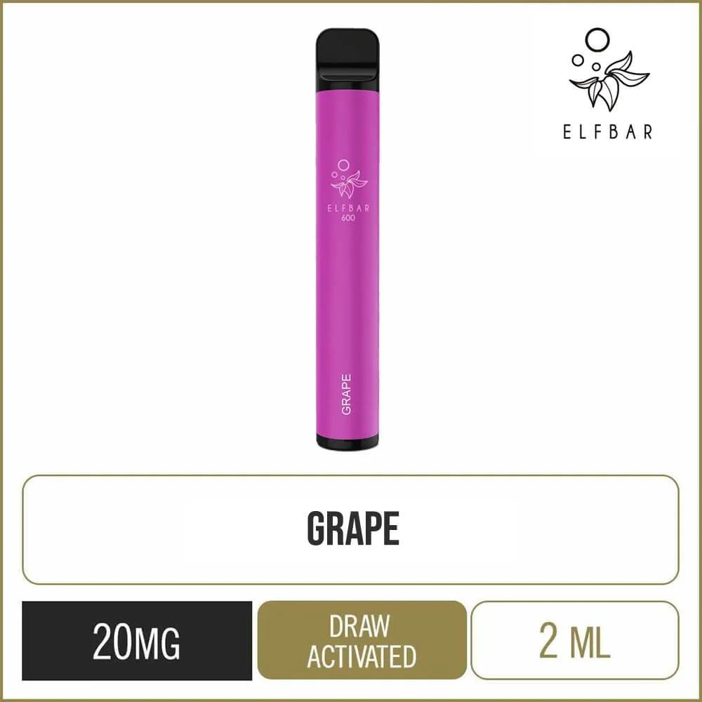 Elf Bar Grape Disposable Vape