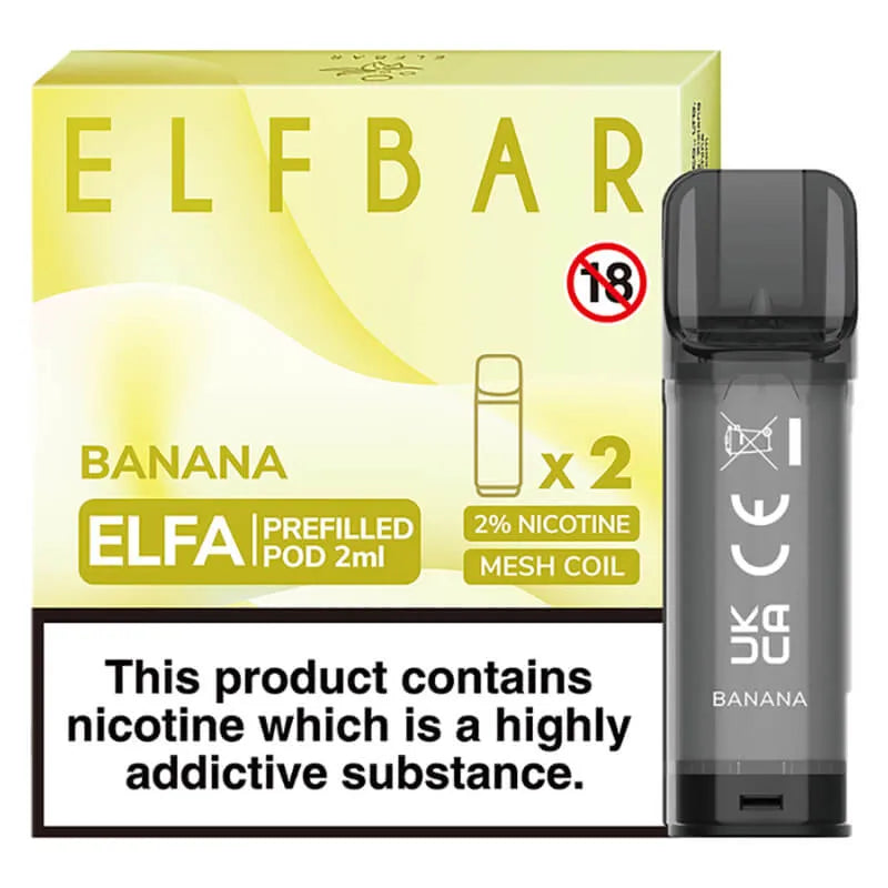 Elf Bar Elfa Banana Pods 2 Pack