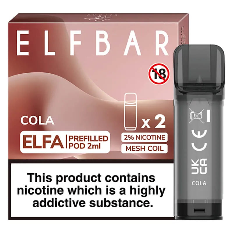 Elf Bar Elfa Cola Pods 2 Pack