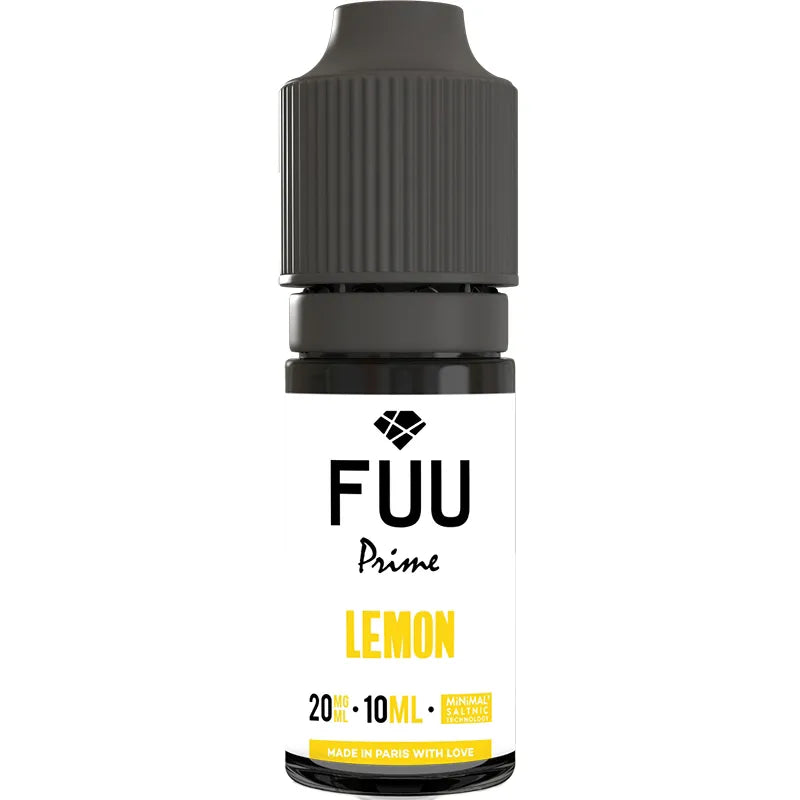 Fuu Prime Nic Salts Lemon E-Liquid 10ml Bottle