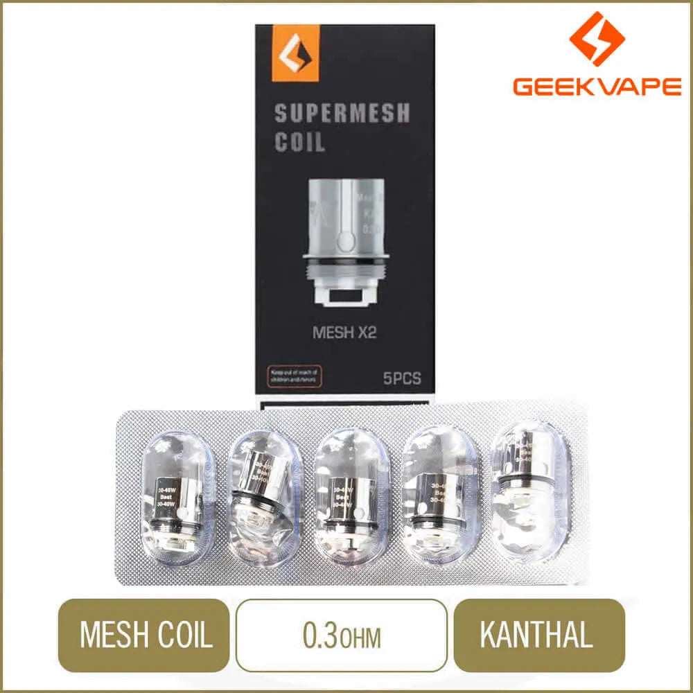 Geekvape Super Mesh X2 coils 5 pack