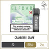 Elf Bar ELFA Cranberry Grape Pods 2 Pack