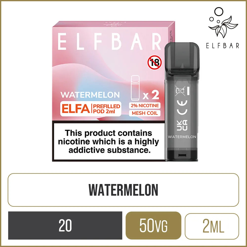 Elf Bar Elfa Watermelon Pods 2 Pack