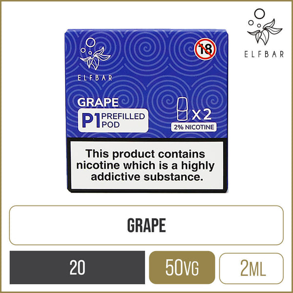 Buy Elf Bar Mate 500 P1 Grape Pods Online | 3 For 15 Buy Elf Bar Mate 500 P1 Grape Pods Online | 3 For 15