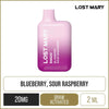 Lost Mary Blueberry Sour Raspberry Disposable Vape