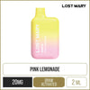 Lost Mary Pink Lemonade Disposable Vape