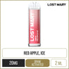 Lost Mary QM600 Red Apple Ice Disposable Vape