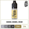 Ohm Brew 50/50 Banana Caramel Waffle 10ml