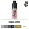 Ohm Brew 50/50 Rhubarb Custard 10ml