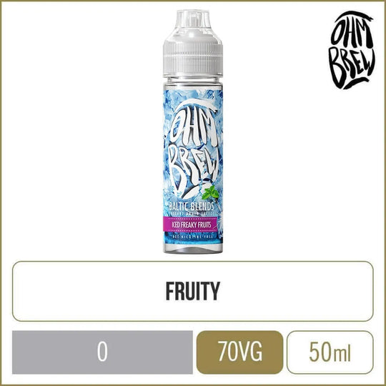 Ohm Brew Baltic Blends Iced Freaky Fruits 50ml