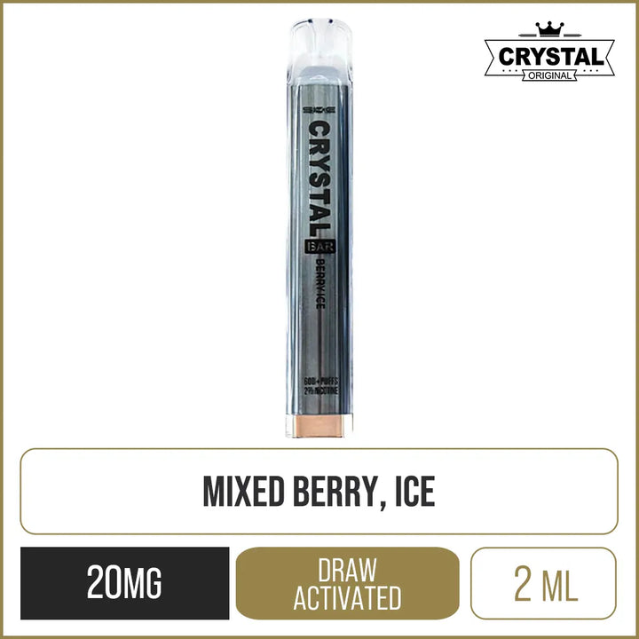 Crystal Bar Berry Ice Disposable Vape