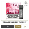 Elf Bar ELFA Strawberry Raspberry Cherry Ice Pods 2 Pack