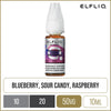 Elfliq by Elf Bar Blueberry Sour Raspberry E-Liquid 10ml