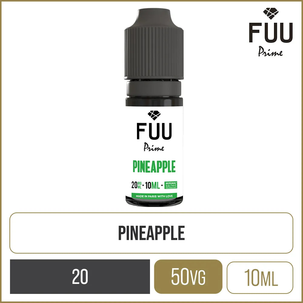 Fuu Prime Nic Salts Pineapple E-Liquid 10ml