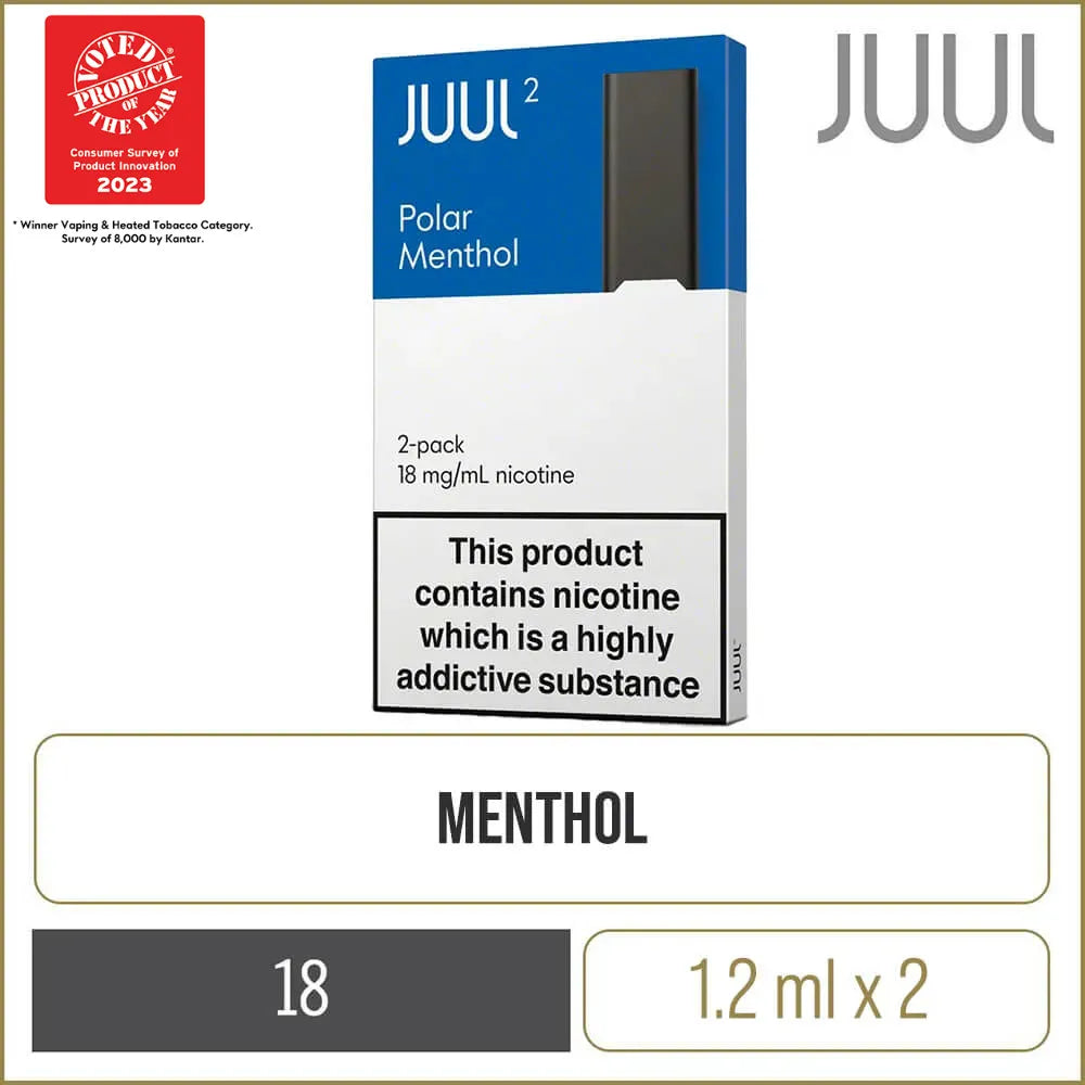 Buy JUUL2 Polar Menthol Pods