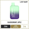 Lost Mary BM600 Blackcurrant Apple Disposable Vape