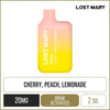 Lost Mary BM600 Cherry Peach Lemonade Disposable Vape