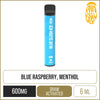 Ohm Brew CBD Blue Slush Ice 600mg CBD + CBG Disposable Vape 6ml