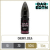 Riot BAR EDTN Cherry Cola E-Liquid 10ml