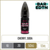 Riot BAR EDTN Cherry Fizz E-Liquid 10ml