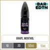 Riot BAR EDTN Grape Ice E-Liquid 10ml