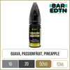 Riot BAR EDTN Guava Passionfruit & Pineapple E-Liquid 10ml