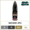 Riot BAR EDTN Sour Cherry Apple E-Liquid 10ml
