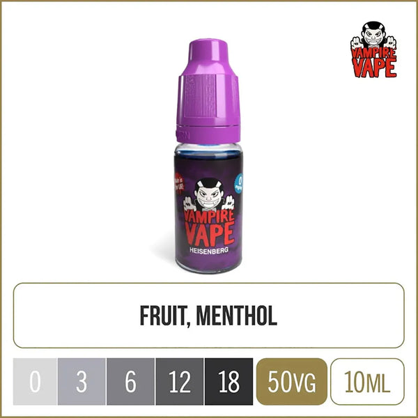 Buy Heisenberg Vampire Vape E-Liquids Online | 4 For 12 Buy Heisenberg Vampire Vape E-Liquids Online | 4 For 12