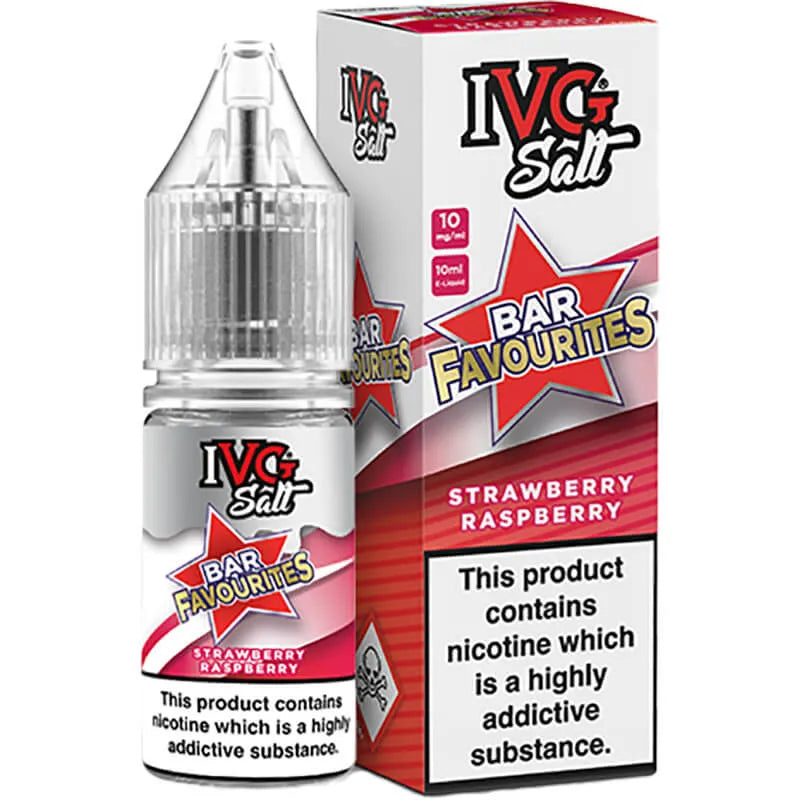 IVG Salts Bar Favourites Strawberry Raspberry 10ml