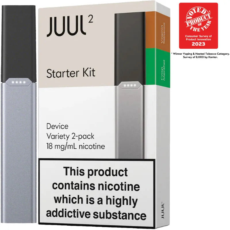 JUUL2 Starter Kit With 2 Pods