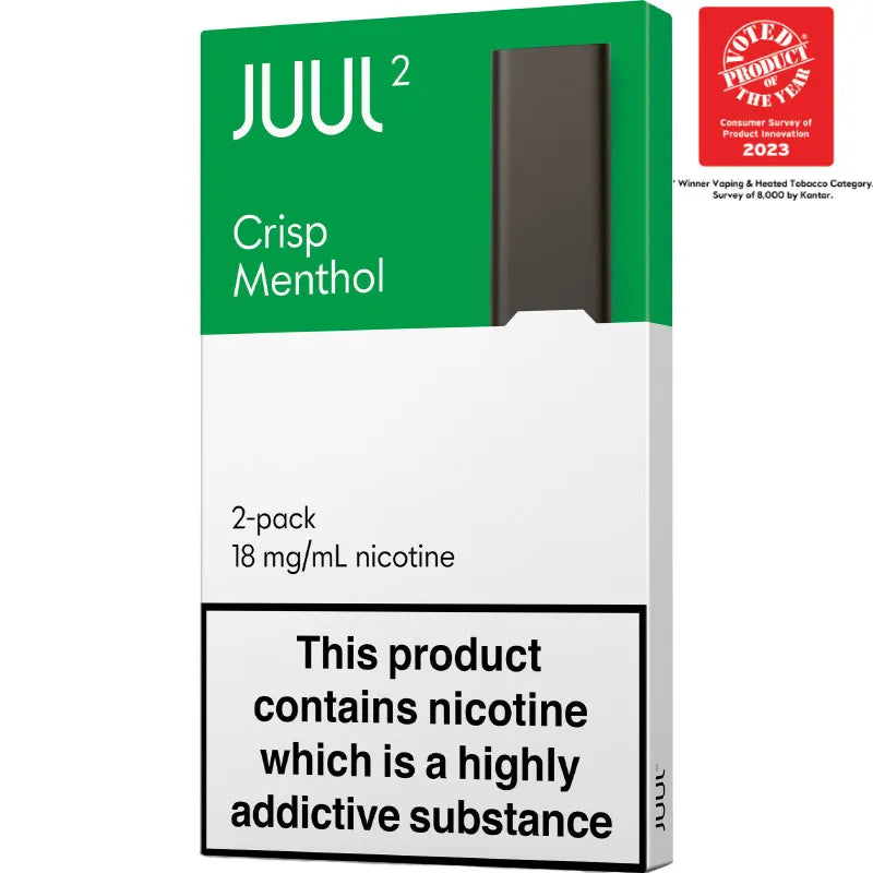 JUUL2 Crisp Menthol Pod 2 Pack