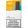 JUUL2 Pods Summer Menthol Pod 2 Pack Box