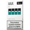 JUULpods Mint Pods 4 Pack 18mg box