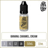 Ohm Brew 50/50 Banana Caramel Waffle 10ml