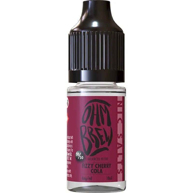 Ohm Brew 50/50 Fizzy Cherry Cola 10ml